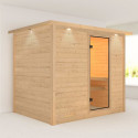 Sauna traditionnel Sonara 6 à 8 places 38mm KARIBU