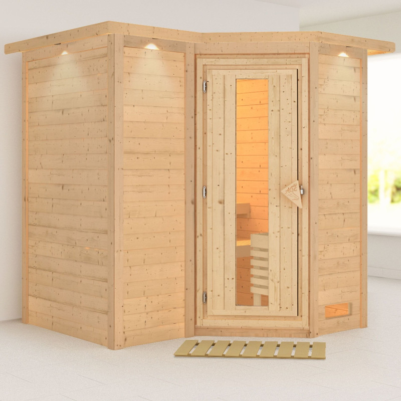 Sauna traditionnel 38mm 4 à 5 places Sahib 1 - KARIBU