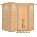 Sauna traditionnel 38mm 4 à 5 places Sahib 1 - KARIBU