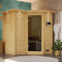 Sauna traditionnel 38mm 4 à 5 places Sahib 1 - KARIBU