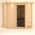 Sauna traditionnel 38mm 4 à 5 places Sahib 1 - KARIBU