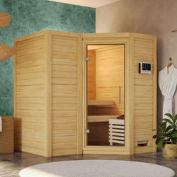 Sauna traditionnel 38mm 4 à 5 places Sahib 1 - KARIBU