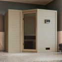 Sauna traditionnel 38mm 5 à 6 places Sahib 2 - KARIBU