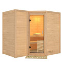 Sauna traditionnel 38mm 5 à 6 places Sahib 2 - KARIBU