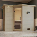 Sauna traditionnel 38mm 5 à 6 places Sahib 2 - KARIBU