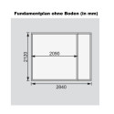 Abri de jardin en bois massif 6,25m² Retola 2 avec armoire intégrée – Karibu 