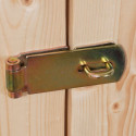 Abri de jardin en bois massif 7,85m² Retola 4 avec armoire intégrée – Karibu 