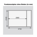 Abri de jardin en bois massif 8,18m² Retola 5 avec armoire intégrée – karibu 