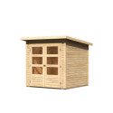 Abri de jardin en bois massif 3,46m² Stockach 2 – Karibu 