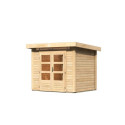 Abri de jardin en bois massif 4,98m² Kandern 2 – Woodfeeling