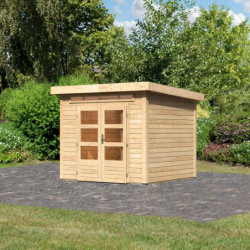 Abri de jardin en bois massif 5,95m² Kandern 3 – Karibu 