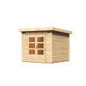 Abri de jardin en bois massif 5,95m² Kandern 3 – Karibu 