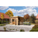 Abri de jardin en bois massif 7,50m² Kandern 6 – Karibu 