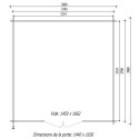 Abri de jardin en bois massif 16m² PRIMO - madriers 28mm Gardy Shelter