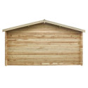 Abri de jardin en bois massif 16m² PRIMO - madriers 28mm Gardy Shelter