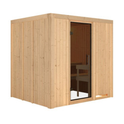 Sauna traditionnel Daria Plug &Play - 4 à 6 places 68mm KARIBU