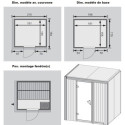 Sauna traditionnel Daria Plug &Play - 4 à 6 places 68mm KARIBU