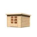 Abri de jardin en bois massif 8,82m² Bastrup 5 – Karibu 