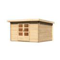 Abri de jardin en bois massif 10,60m² Bastrup 7 – Karibu 
