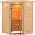 Sauna traditionnel d’angle Antonia - 2 à 3 places 38mm KARIBU