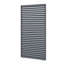Panneau latéral à ventelles 1,33m OMBREA - Anthracite