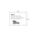 Abri de jardin 12m² Malmo en bois massif 28mm SOLID