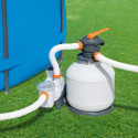 Filtre à sable Flowclear™ 11,355m³/h avec pompe 500W, pré-filtre et horloge programmable pour piscines jusque 67m³ - Bestway