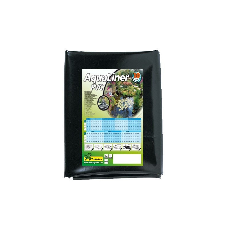 Bâche de bassin pré-découpée 2x3m PVC 0,5mm Ubbink