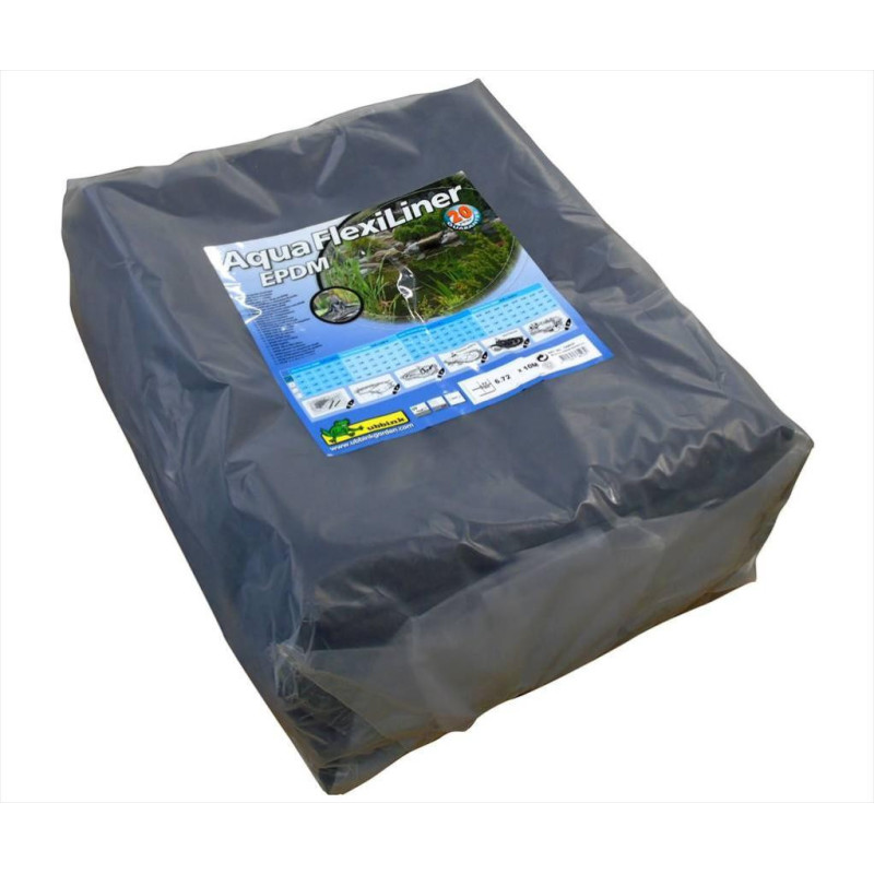 Bâche EPDM 10x6,72mm épaisseur 0.6mm pour bassin de jardin - Ubbink