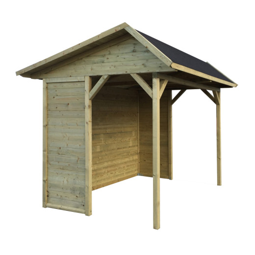 Pavillon de jardin Ronsburg 6m² en bois traité autoclave avec panneaux pré-montés - SOLID