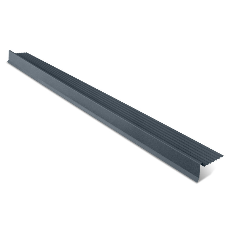 Rives de toit latérales RAL 7016 pour abris traditionnels - Solid