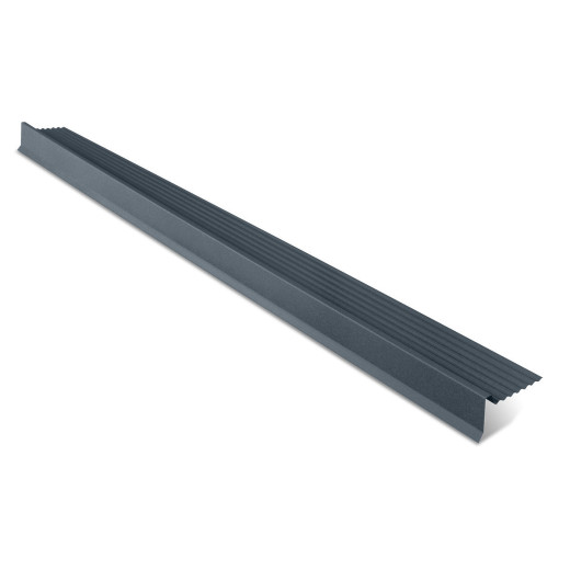 Rives de toit latérales RAL 7016 pour abris traditionnels - Solid