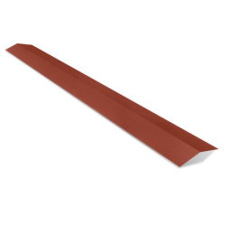 Faîtières de toit RAL 8012 pour abris traditionnels - Solid
