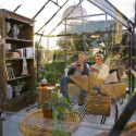 Serre de jardin en alu et polycarbonate 10,89m² Victory Orangery™ – Canopia