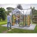 Serre de jardin en alu et polycarbonate 10,89m² Victory Orangery™ – Canopia