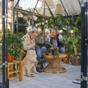 Serre de jardin en alu et polycarbonate 10,89m² Victory Orangery™ – Canopia