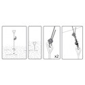 Kit d’ancrage pour les serres Canopia by Palram