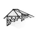Auvent marquise en polycarbonate 4mm Lily XL™ 2130 – Canopia