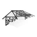 Auvent marquise en polycarbonate 4mm Lily XL™ 3150 – Canopia