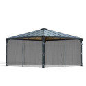 Moustiquaire en polyester léger pour pergolas Palermo™ 4300 - Canopia