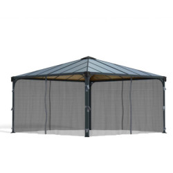 Moustiquaire en polyester léger pour pergolas Palermo™ 4300 - Canopia