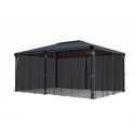 Moustiquaire en polyester léger pour pergolas Milano 4300 + Martinique 5000 - Canopia