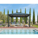 Tonnelle de jardin en alu et polycarbonate Dallas 4300 – Canopia