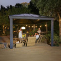 Tonnelle de jardin en alu et polycarbonate Dallas 4900 – Canopia