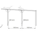 Carport adossable 16,4m² en bois autoclave PEFC Victor – Cerland