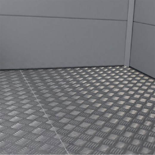 Revêtement de sol en aluminium anti-dérapant pour abri Eleganto 2121 Telluria