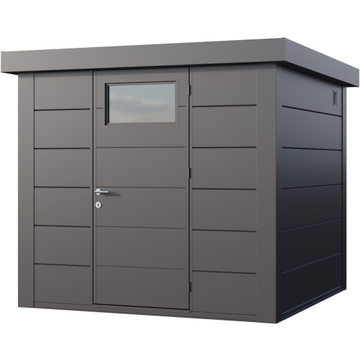Abri en acier galvanisé blanc 5,7m² Eleganto 2424 Telluria