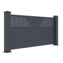 Clôture en aluminium anthracite 188,6xH.89cm FANCY TIME - X-Métal