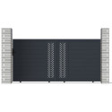 Portail coulissant en aluminium 392x158cm FANCY GROW - X-Metal
