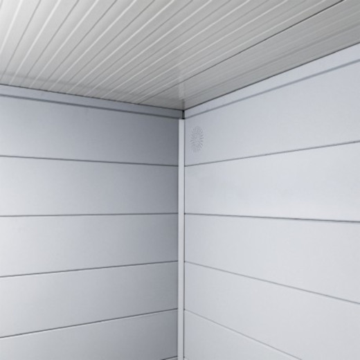 Cloisons intérieures en acier laqué pour abri Eleganto 3024 Telluria